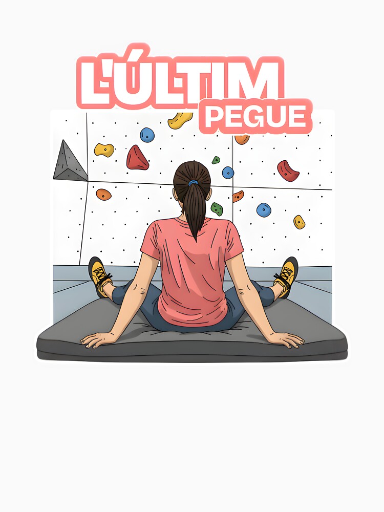 The Last Go Girl - Funny Bouldering & Indoor Climbing Art by LoopassVD