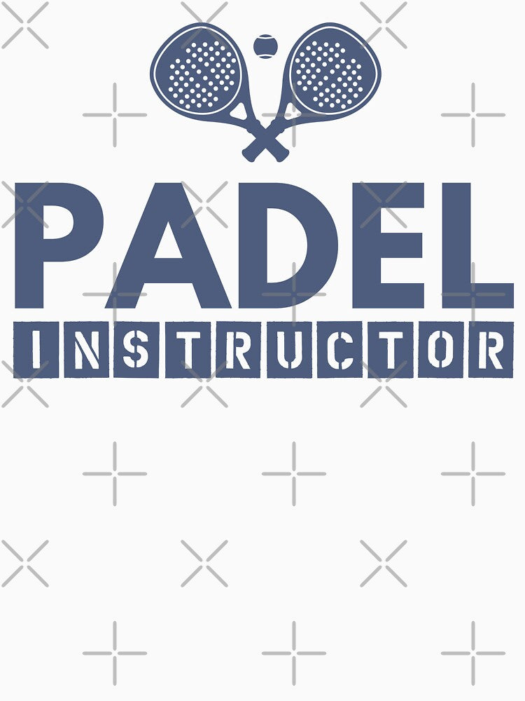 Padel Instructor Padel Coach Padel Trainer by Anniko Art Studio