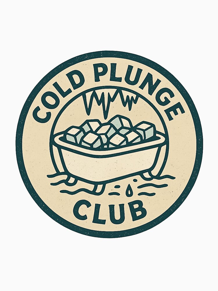 Cold Plunge Club Vintage Emblem by ReiCormac