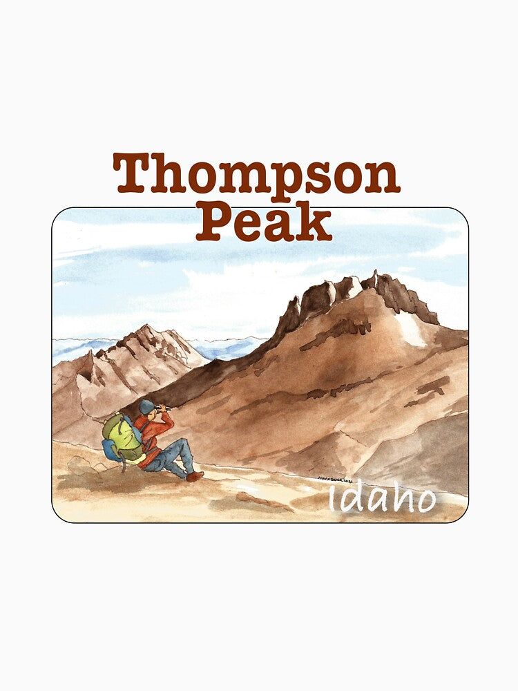 Thompson Peak, Idaho by MMc Buck