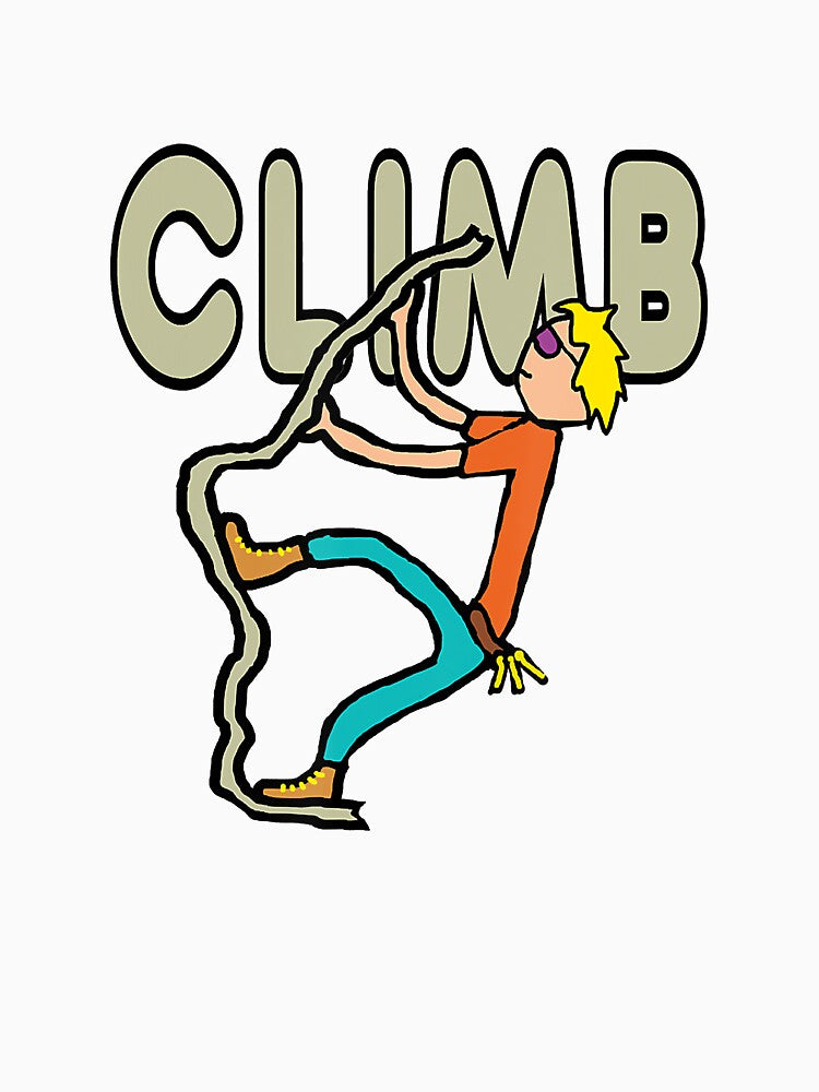 Rock Climbing Rock Climbing Climber Mountain Bouldering Funny by Jutisi