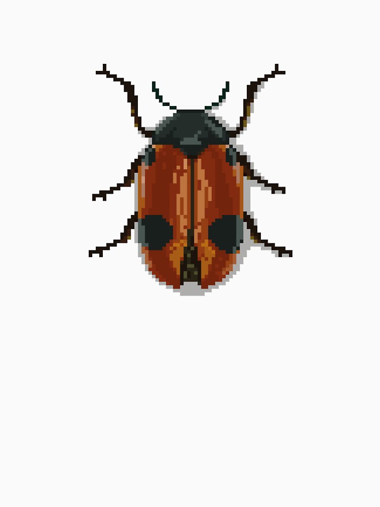 Pixel art beetle nº 08 by Kanistamps