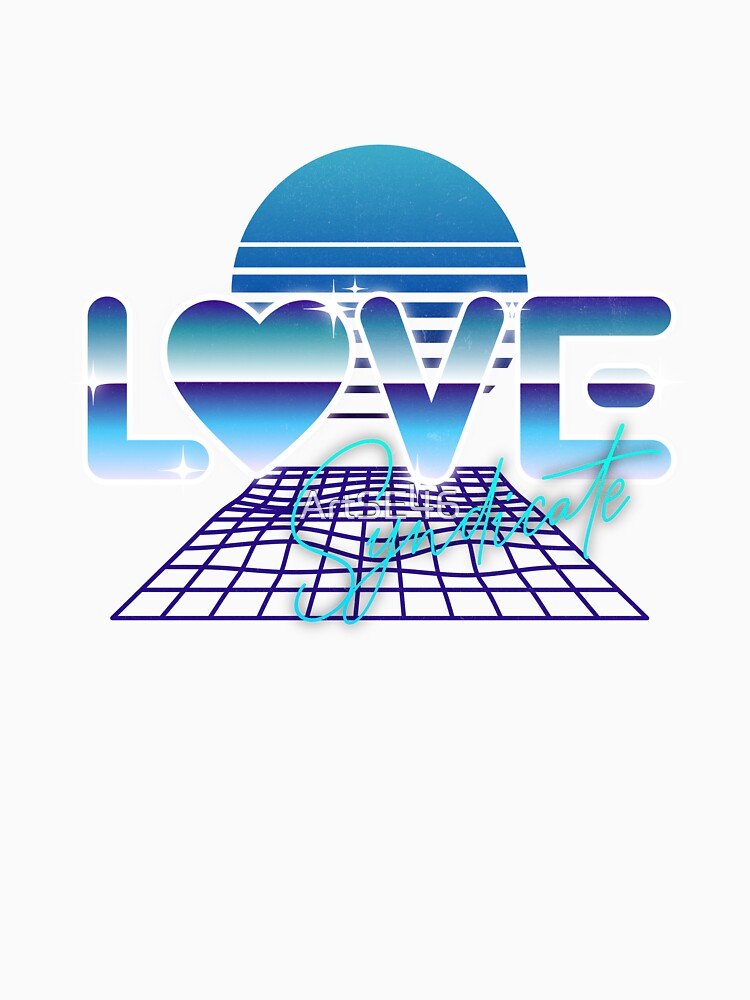 Retro LOVE Syndicate – 80s Synthwave Aesthetic by ArtSE46