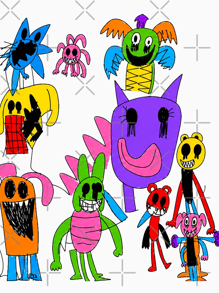 Pure Imagination Monster Doodles by Kantawich