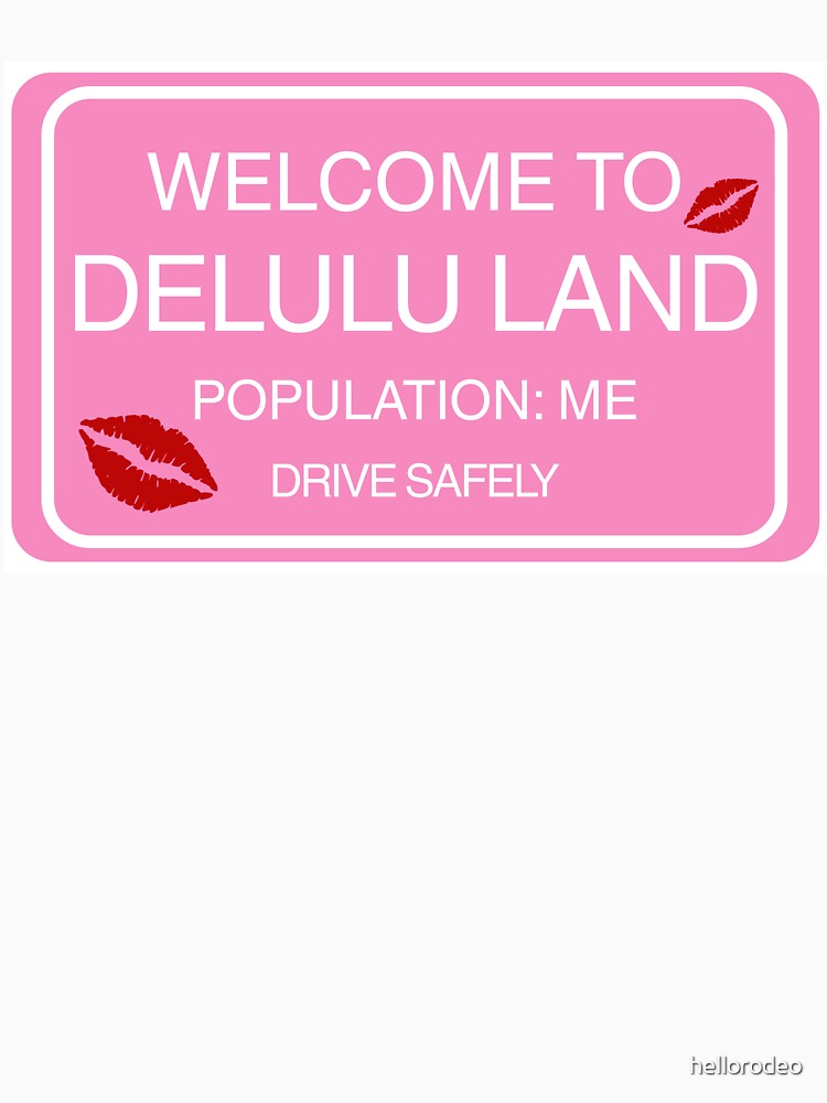 Welcome to Delulu Land sticker by hellorodeo