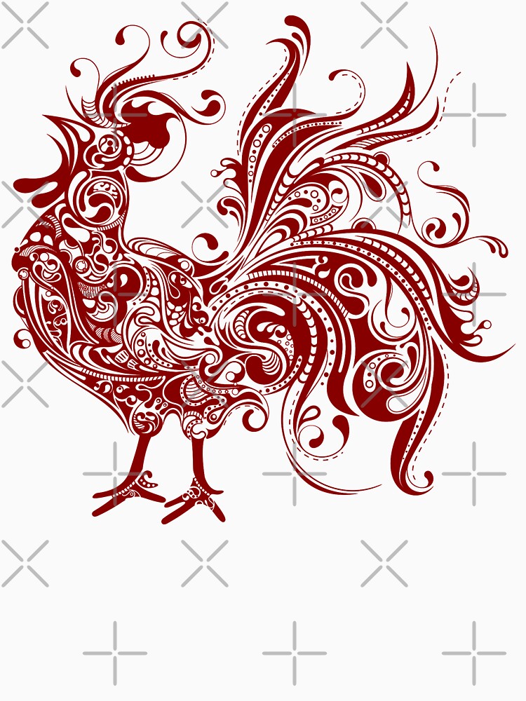 Fancy Vintage Chicken by TKsTees