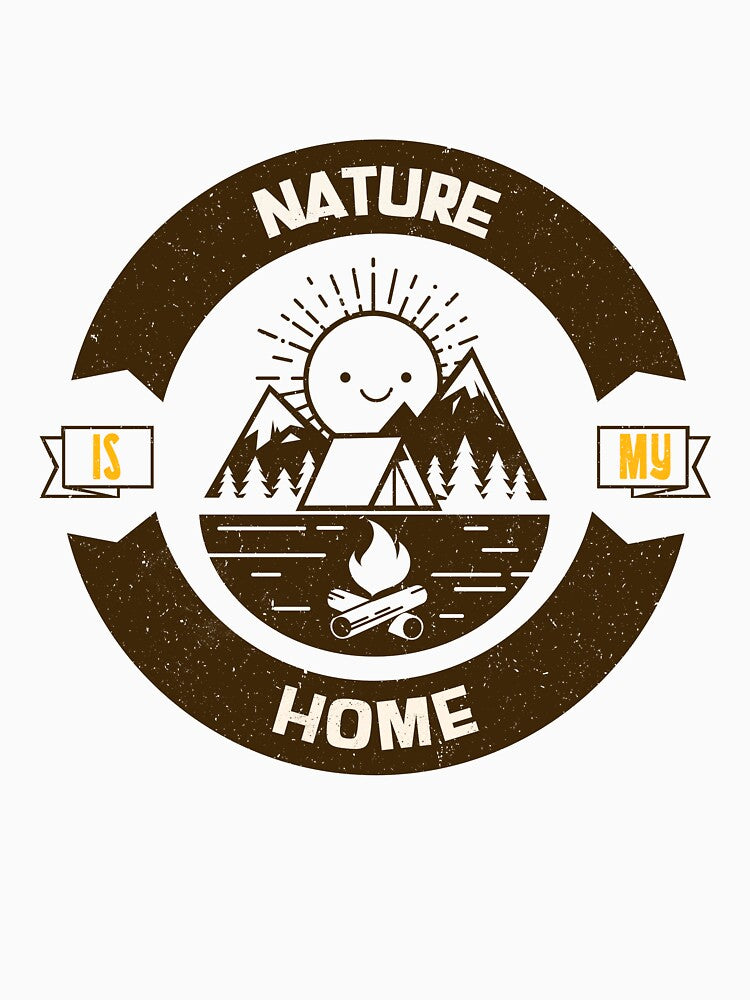Nature Is My Home Eco Friendly Life by LamountTees