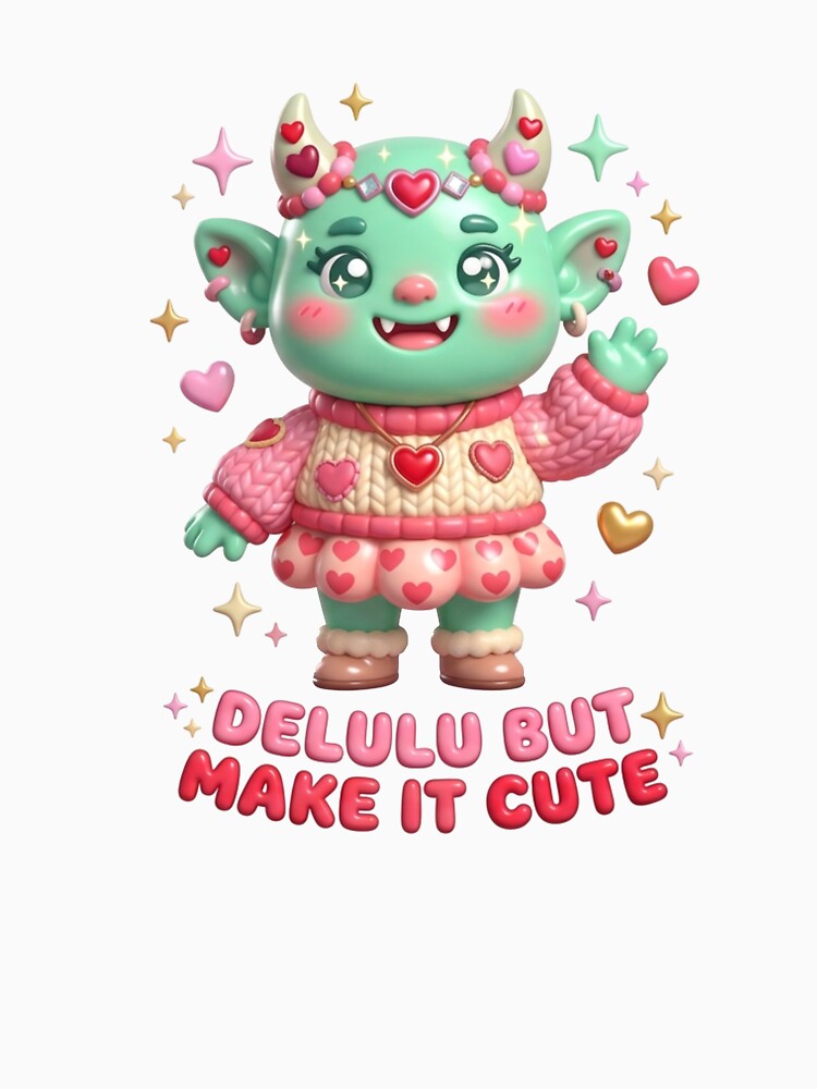 Delulu But Cute Meme by Quiet Mode Studio
