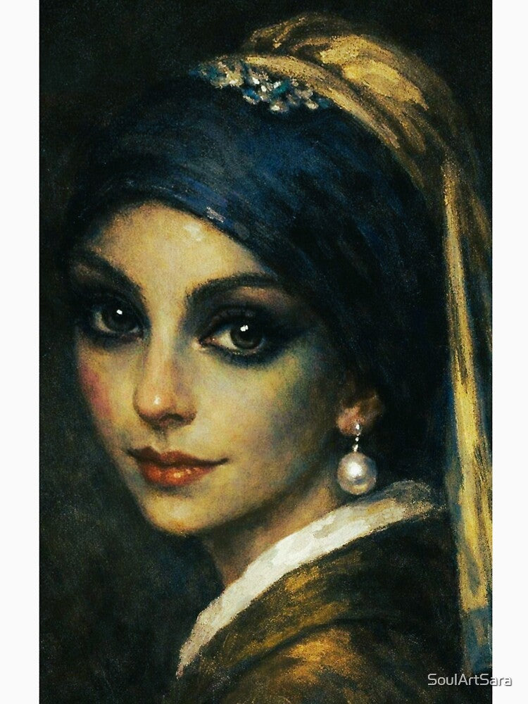 Mystic Dark Eyes II - Ancestral Memory - Left Profile by SoulArtSara