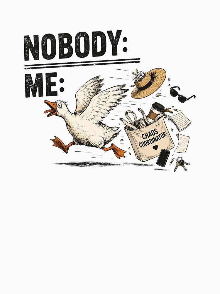 Nobody: Me: Silly Goose Meme | Funny Introvert Humor by ctrlaltcreator