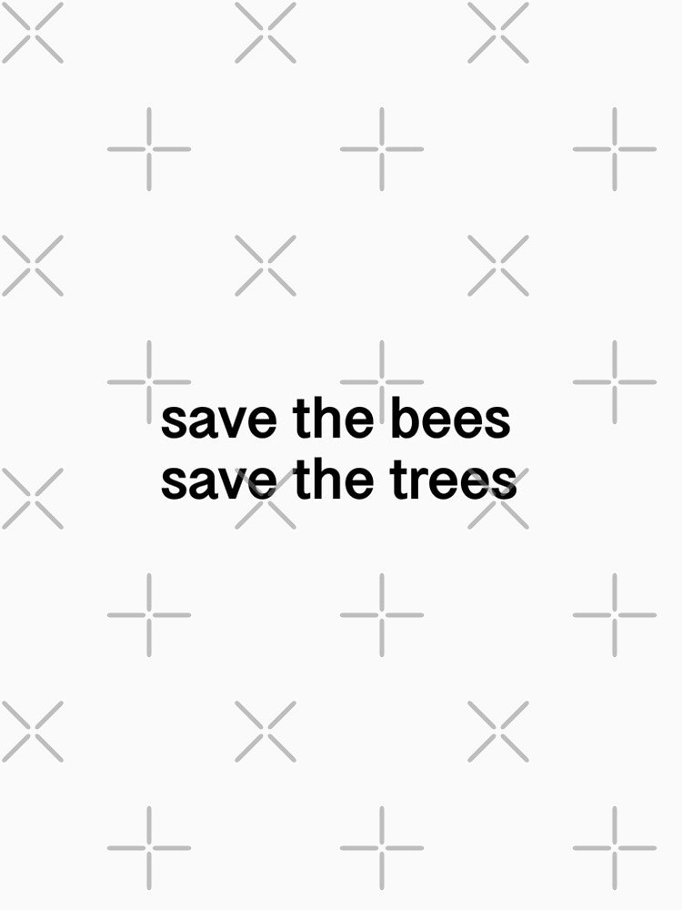 Save the bees trees design by STARK45701