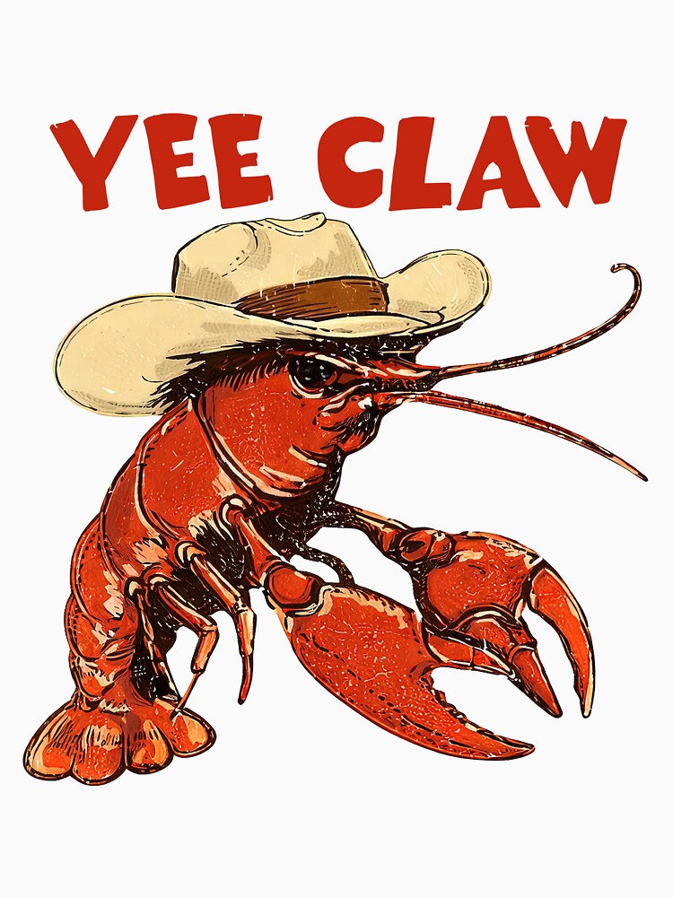 Lobster Cowboy Trendy Yee Claw by koffmannohe