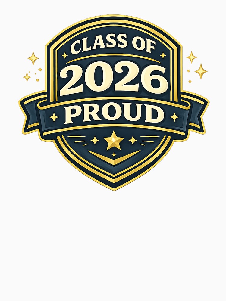 Class of 2026 Proud Graduation Badge by PunchDrop