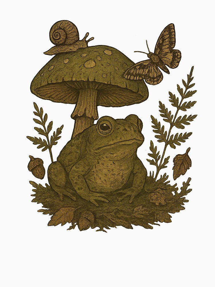 Goblincore Nature Aesthetic Creature Design by Retr0Tshirts