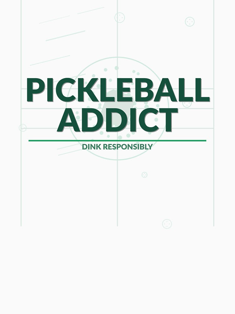 Pickleball Addict Shirt | Funny Pickleball Gift for Players & Fans by Daily Mood Tees