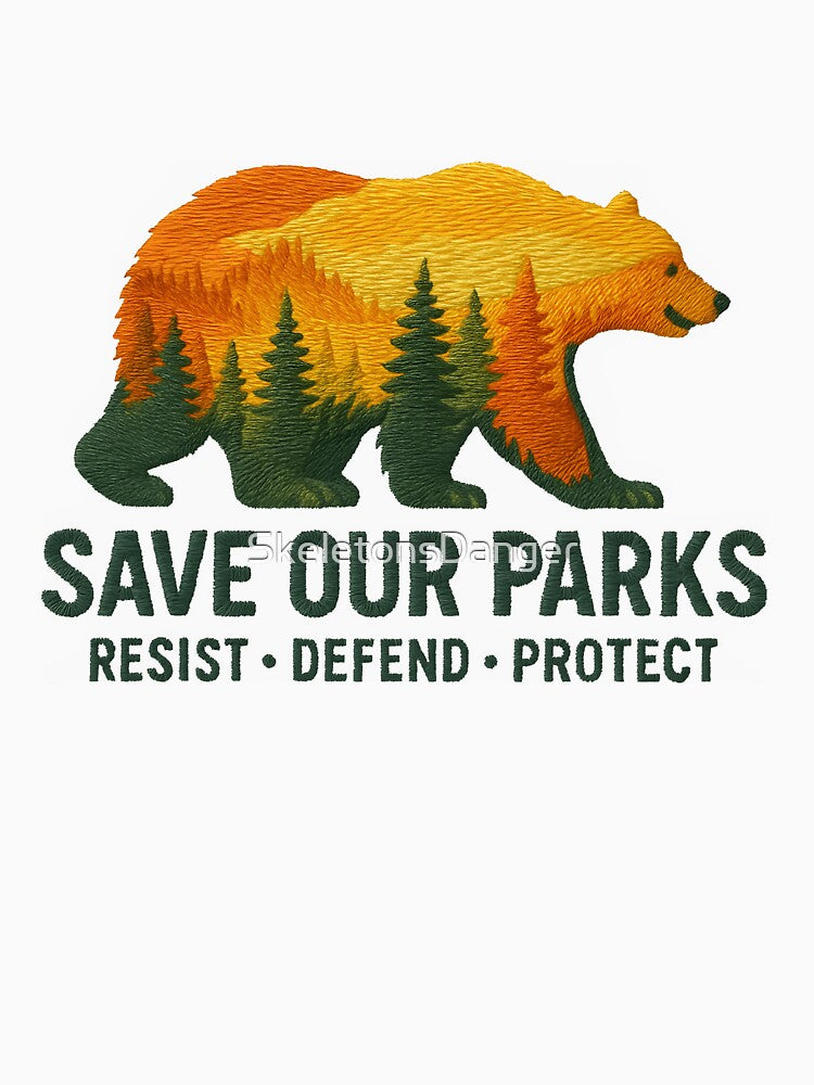 Protect our national parks - resist smokey the bear public lands Hands Off Our Forests by SkeletonsDanger