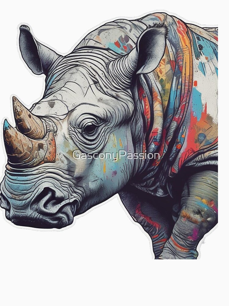Black Rhino by GasconyPassion