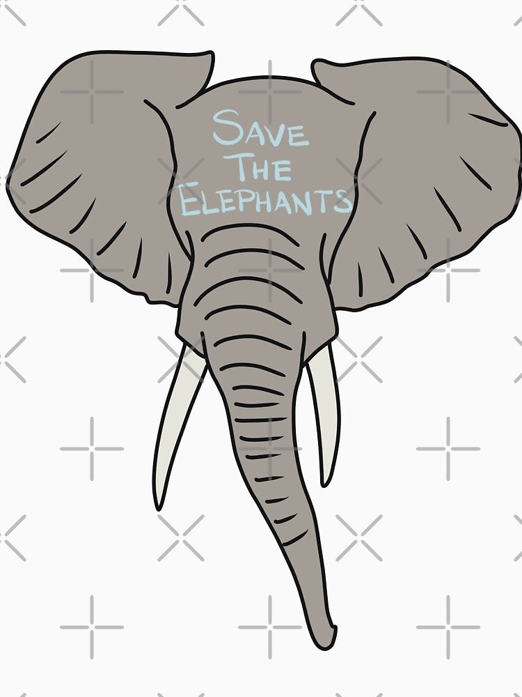 Save the Elephants by pheebstheartist