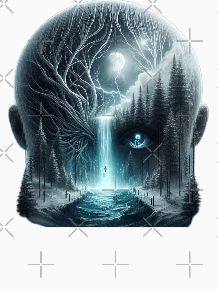 Mystic River Mind – The Watching Waterfall by LujziWorld