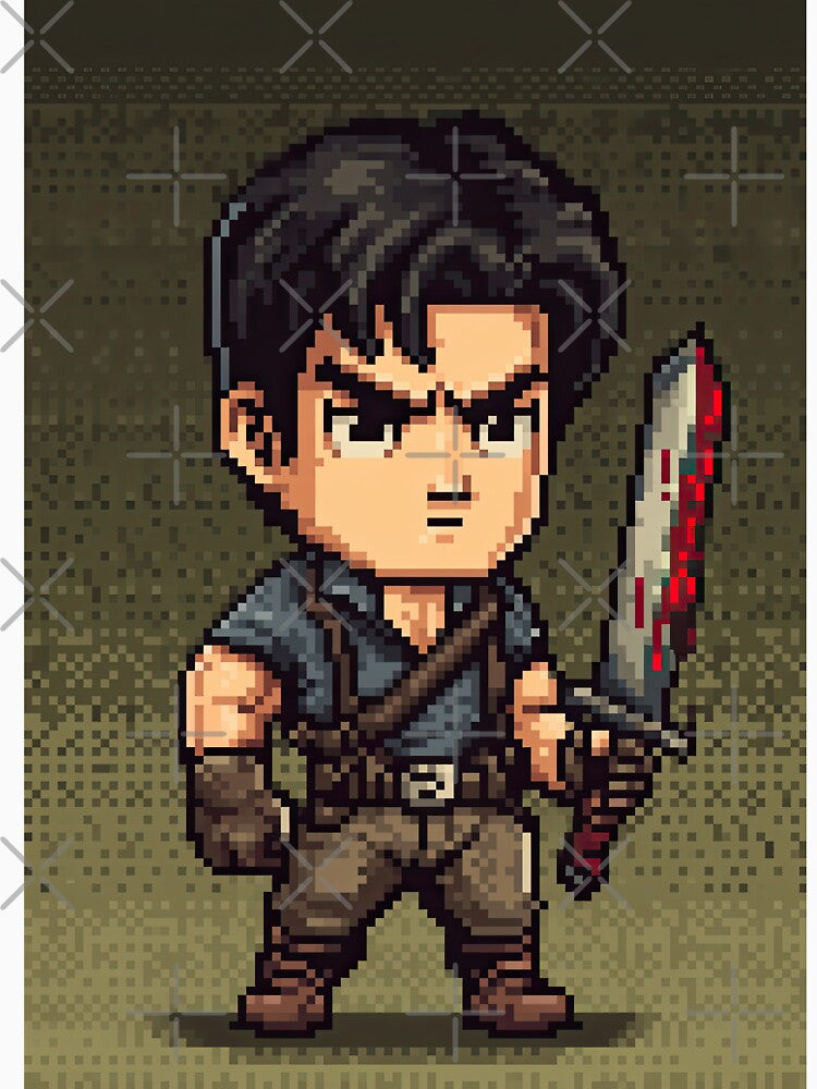 Pixel Game Character in Retro 8bit Style by Piotrek0001