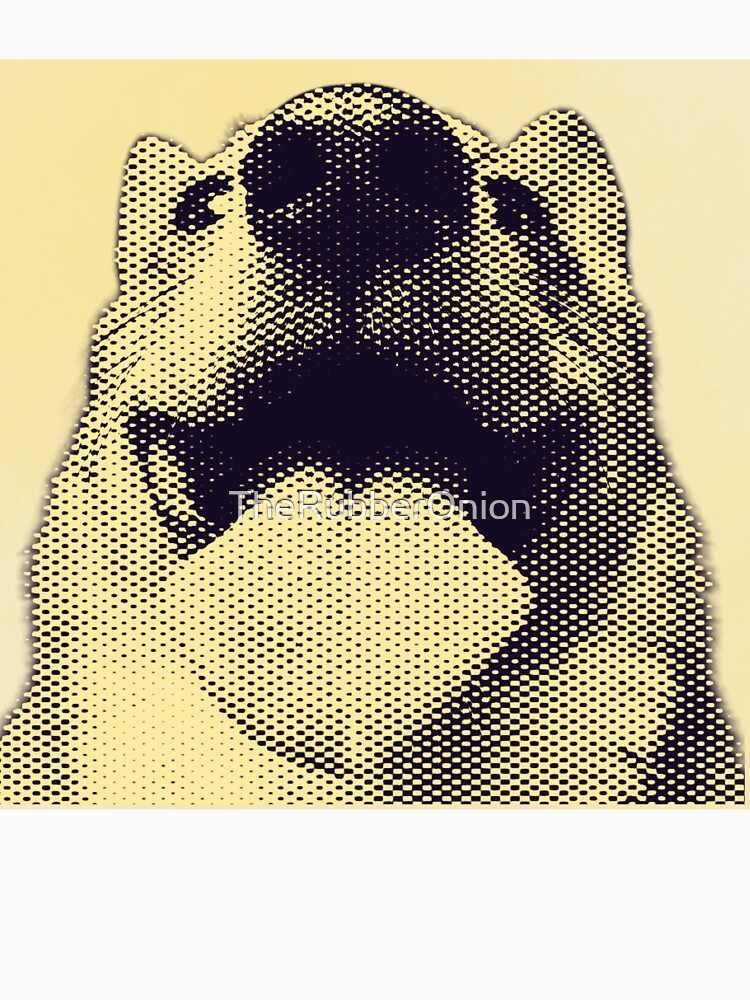 Be Happy - says the happy dog! (retro) by TheRubberOnion