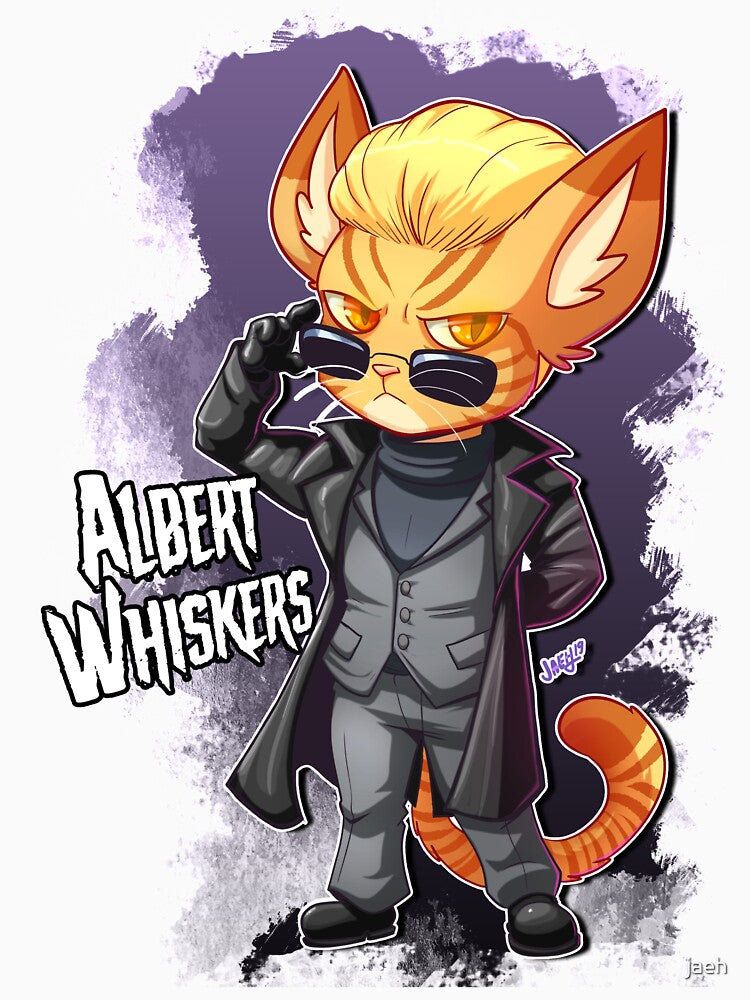 Albert Whiskers (SHIRT) by jaeh
