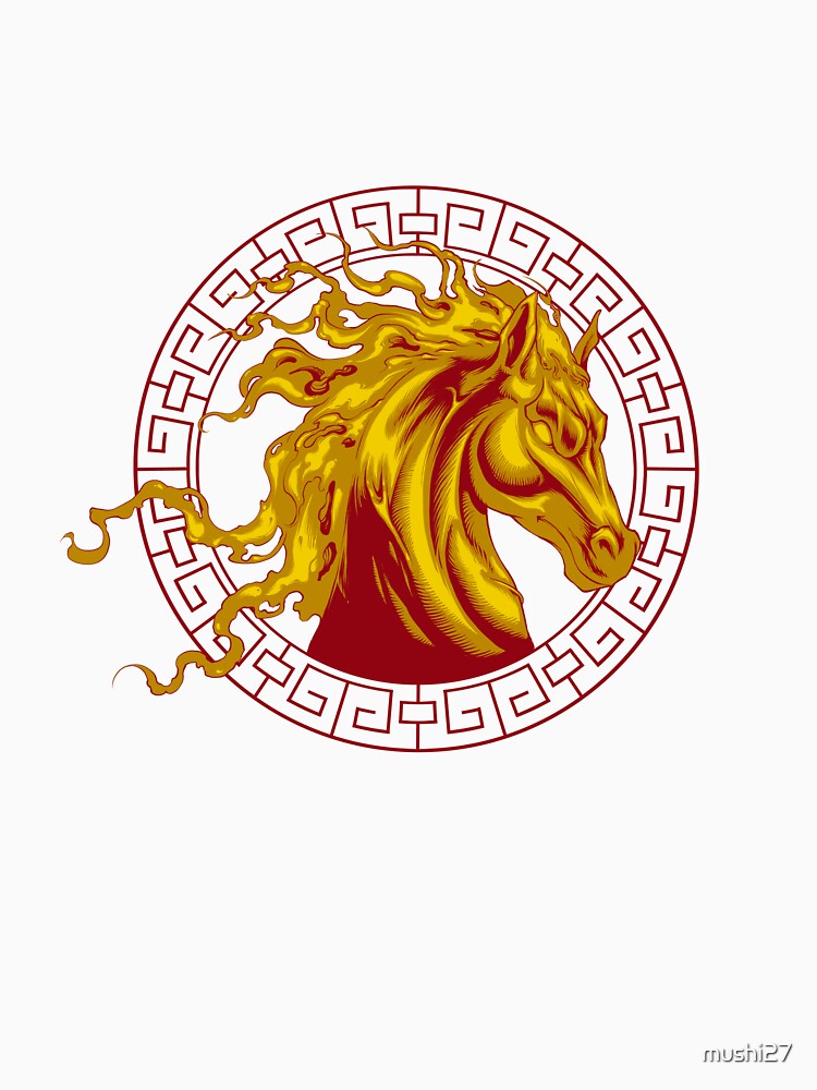 Fire Horse Lunar New Year by mushi27
