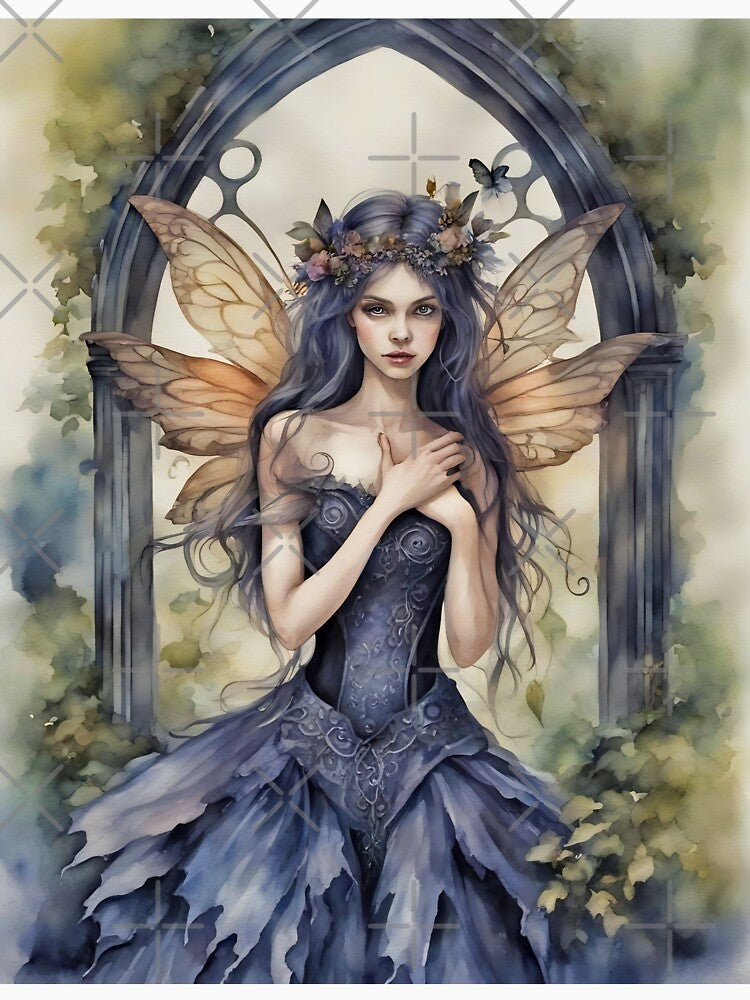 Goth Fairy No. 001 by FaerieFusion