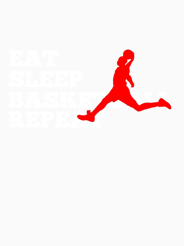 Eat Sleep Basketball Repeat Idea Gift by PDAG