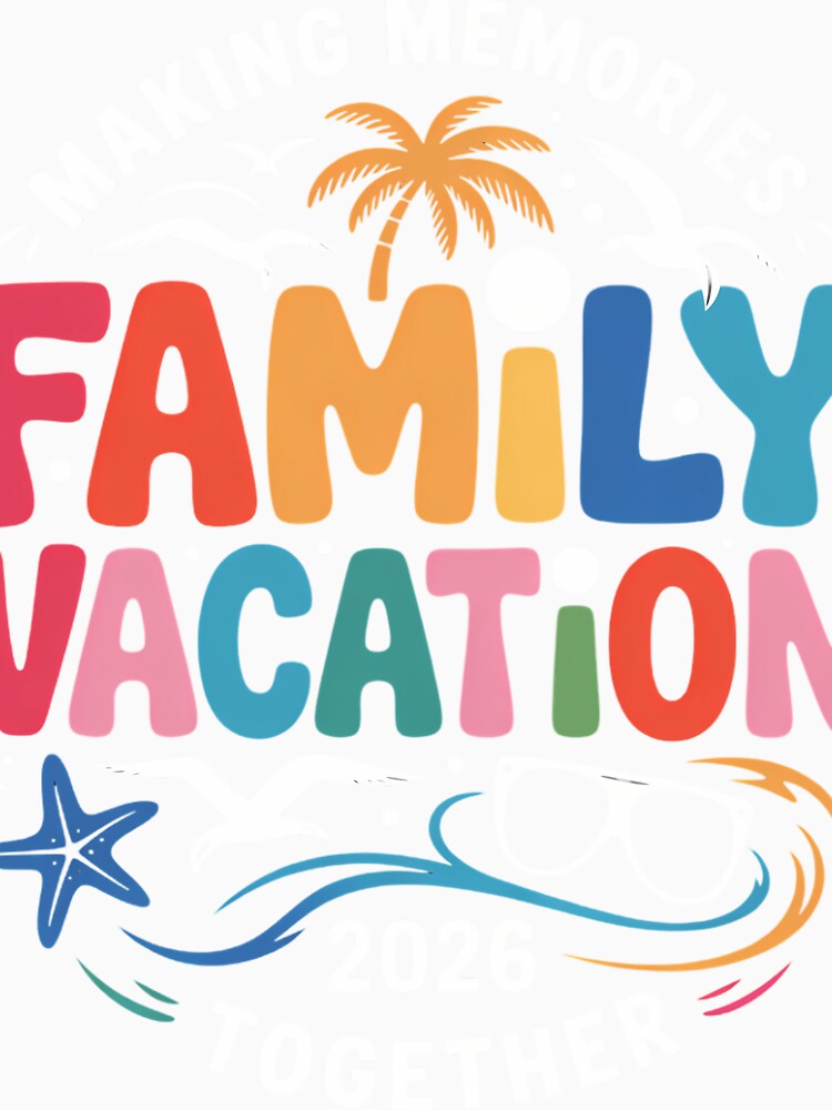 Family Vacation 2026 Beach Family Summer Vacation by lilensgavadur