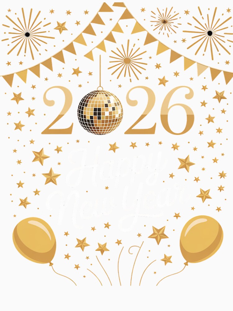 2026 Happy New Year copy by HuValverdeArt