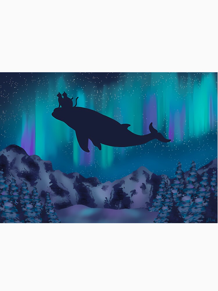 Cosmic Voyage Cats On Space Whale by jlfwvbel41