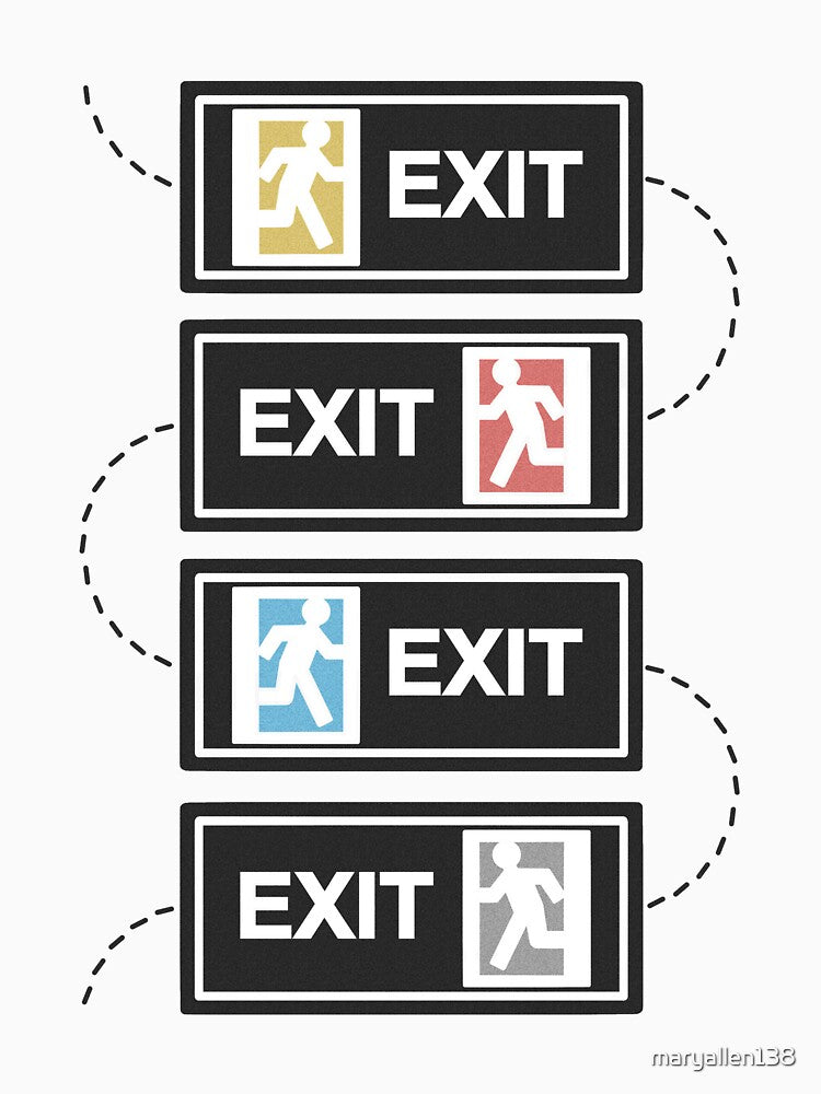 Exit (yellow) by maryallen138