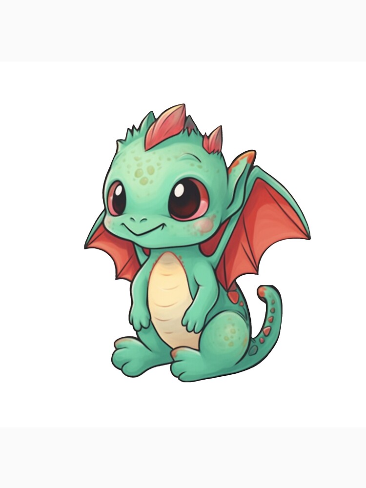 Cute Baby Dragon by CuteAnimalPrint
