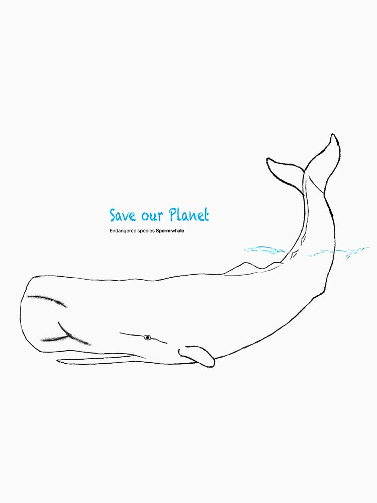 The first in the endangered species series is the sperm whale. by URDdesigngroup