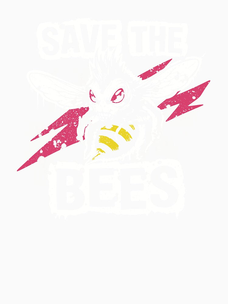 Save The Bees Punk Style by ChunkByChunk