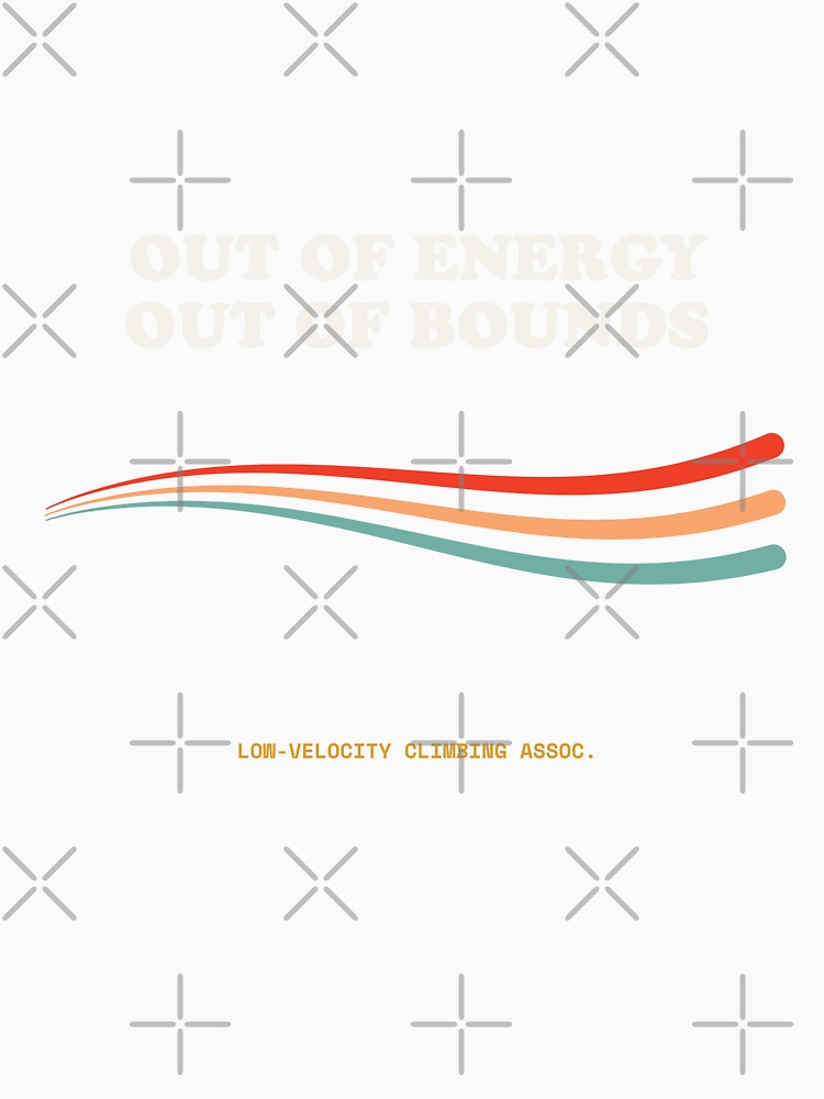Out Of Energy Out Of Bounds Funny Ski Alpine Burnout Retro by SlothcoreVibes