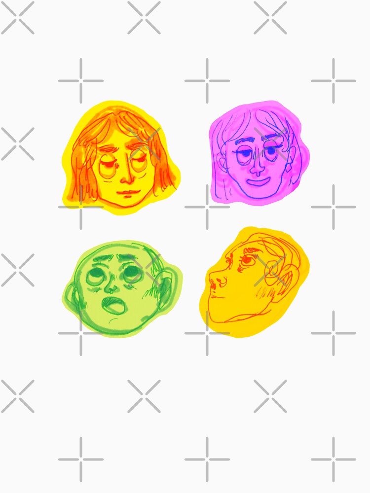 Sketchy faces by vieno