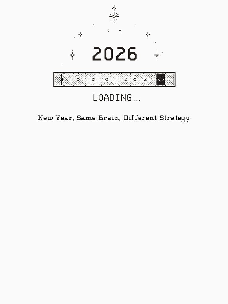 2026 System Update - Neurospicy New Year - ADHD Strategy Art by YvkafromPoland