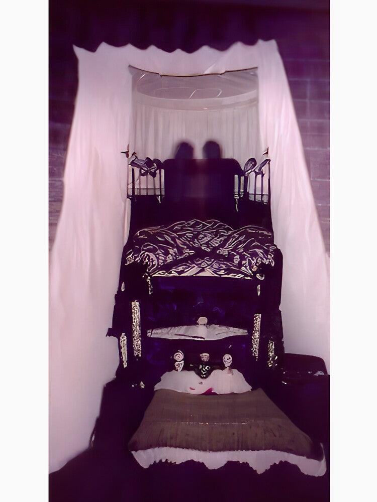 Standing in the shadows at the end of the bed by kiertwice