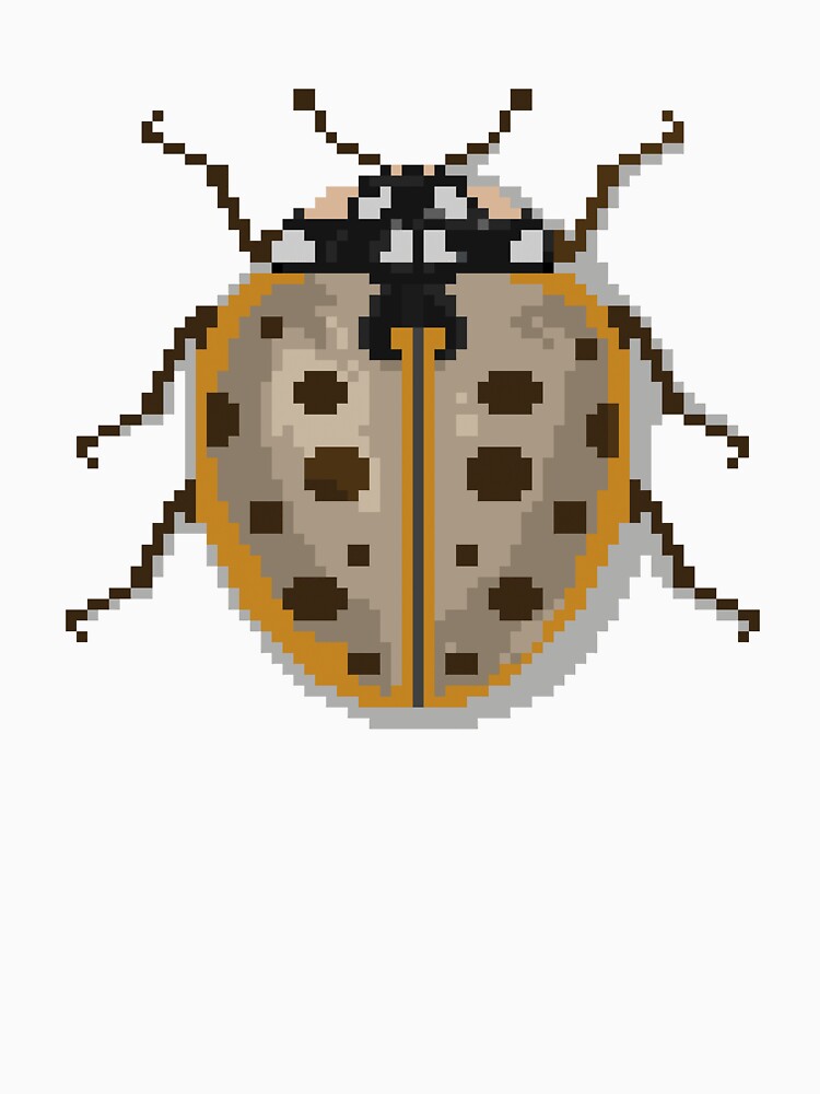 Pixel art beetle nº 027 by Kanistamps