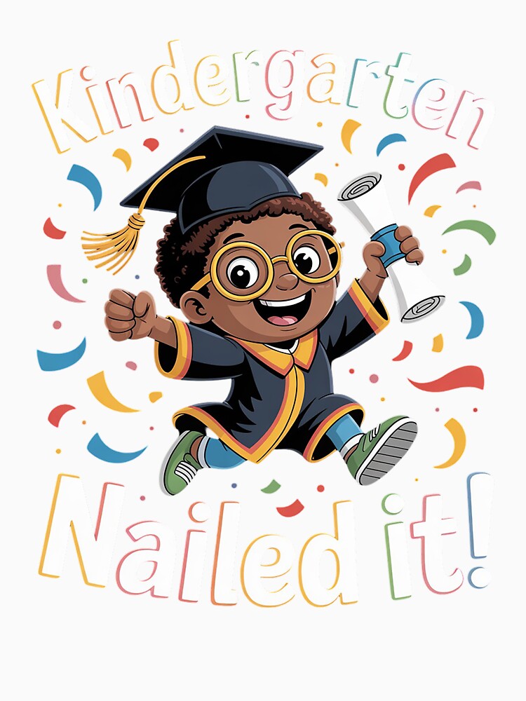 Kindergarten Graduation Kindergarten Class of 2026 Nailed It by Moxizz