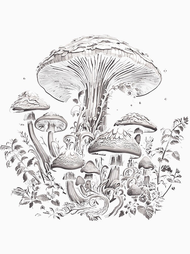 Cottagecore Nature Forest Garden Lover Mushroom by RylynKaub86