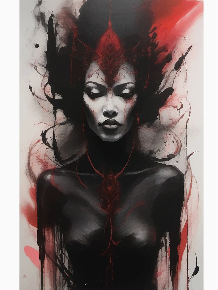 Veil of the Void: Dark Goddess Awakening by AbstractAnom