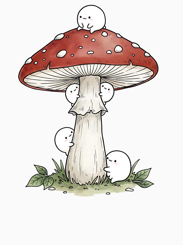 Mushroom Friends by TinyGrove