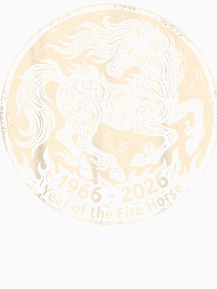 Year of the Fire Horse Zodiac Art Design by anngon66