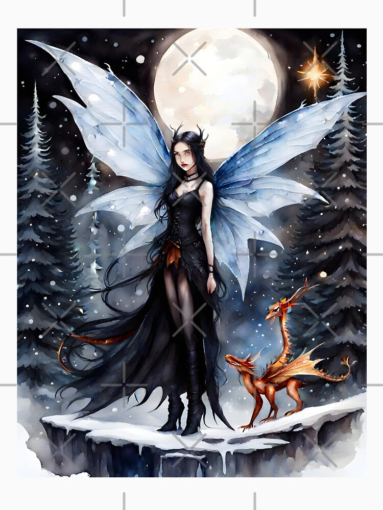 Goth Fairy No. 0011 by FaerieFusion