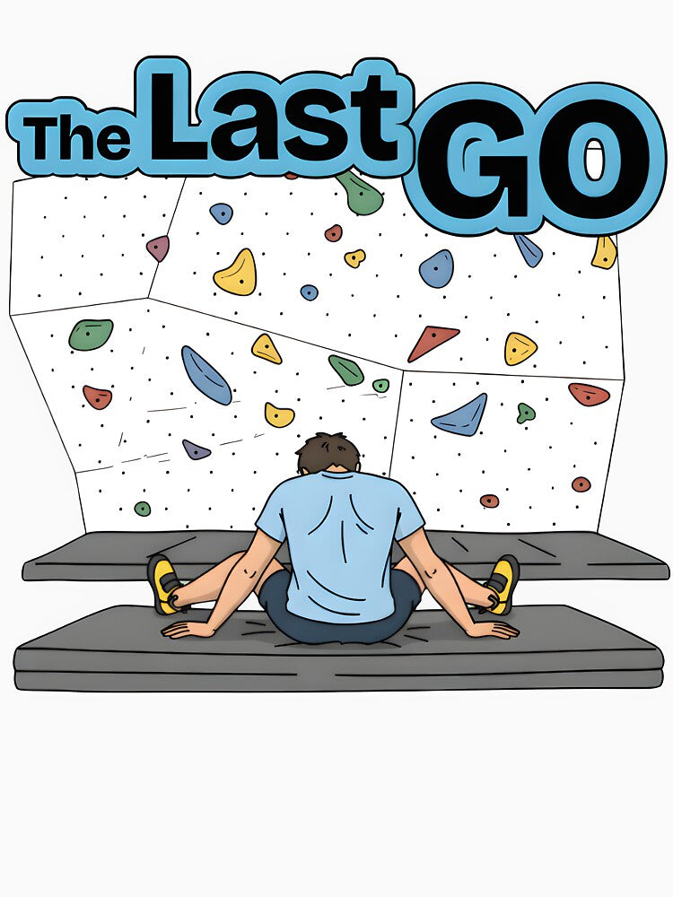 The Last Go - Funny Bouldering Man & Indoor Climbing Art by LoopassVD