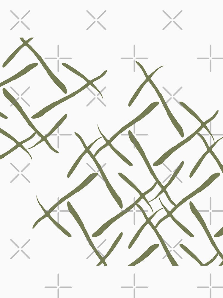 Dark green cross marks by flamendes