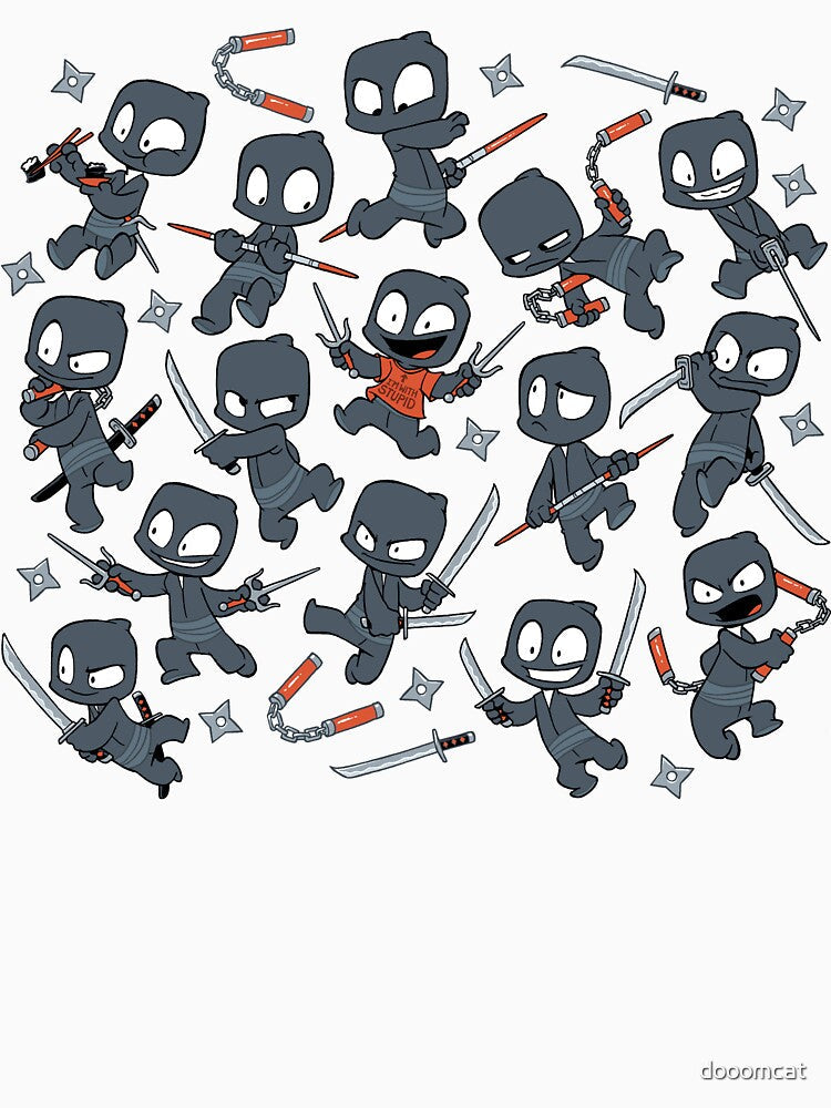 Ninja Mess by dooomcat